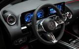 Mercedes EQA interior dashboard Mercedes EQA interior dashboard