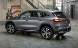 Mercedes EQA rear three quarter Mercedes EQA rear three quarter