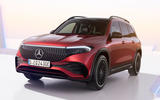Mercedes EQB front three quarter studio