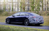 Mercedes EQS spy shot
