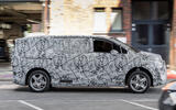Mercedes EQV camo side Mercedes EQV camo side