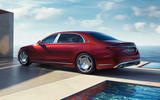 Mercedes Maybach S580 rear quarter static