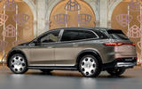 Mercedes Maybach EQS SUV side rear Mercedes Maybach EQS SUV side rear