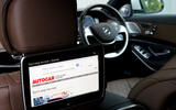 Mercedes S Class rear screens Mercedes S Class rear screens