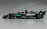 Mercedes W14 side Mercedes W14 side