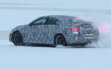 Mercedes AMG CLA rear three quarter