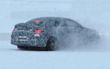 Mercedes AMG CLA rear three quarter right Mercedes AMG CLA rear three quarter right