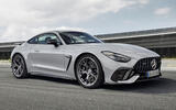 Mercedes AMG GT Pro front three quarter static