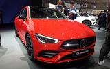 Mercedes-Benz CLA Shooting Brake Geneva - front end