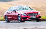 Mercedes C43 AMG front three quarter Mercedes C43 AMG front three quarter