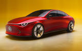Mercedes CLA concept front three quarter