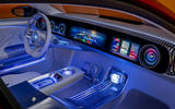 Mercedes CLA concept interior Mercedes CLA concept interior