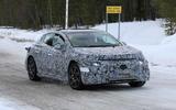 Mercedes EQ E spyshots Mercedes EQ E spyshots front side