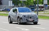 Mercedes EQE spyshot front Mercedes EQE spyshot front