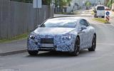 Mercedes EQS spyshots front Mercedes EQS spyshots front