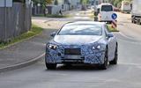 Mercedes EQS spyshots front far Mercedes EQS spyshots front far