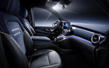 Mercedes EQV concept - interior