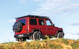 Mercedes G63 AMG rear three quarter