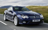 Mercedes SL front three quarter