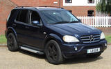 Mercedes-Benz ML55 AMG - stationary side