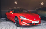 MG Cyberster Goodwood 2023 front quarter