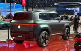 MG CyberX Shanghai motor show rear quarter