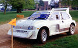MG Metro 6r4 front cornering MG Metro 6r4 front cornering