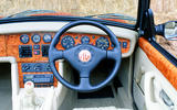 MG RV8 interior