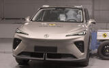 MG S6 EV Euro NCAP front smash