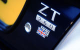 MG ZT 260 badge MG ZT 260 badge