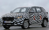 MG small SUV spied