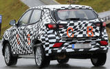 MG small SUV spied