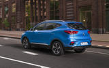 MG ZS EV   rear dynamic driving 02 presskit MG ZS EV   rear dynamic driving 02 presskit