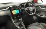 MG ZS facelift interior