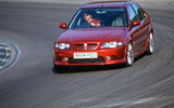 MG ZS 180 cornering