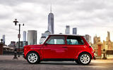 Classic Mini Electric revealed in New York to emphasise brand's EV plans