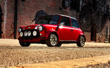 Classic Mini Electric revealed in New York to emphasise brand's EV plans