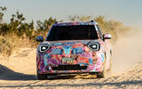 Mini Aceman camouflaged front off road Mini Aceman camouflaged front off road