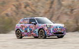 Mini Aceman camouflaged front quarter off road Mini Aceman camouflaged front quarter off road