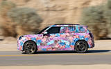 Mini Aceman camouflaged side driving Mini Aceman camouflaged side driving
