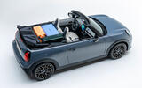 Mini Cooper Convertible rear high luggage Mini Cooper Convertible rear high luggage