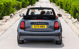 Mini Cooper Convertible rear tracking