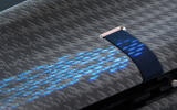 The all-electric MINI Cooper dashboard fabric The all-electric MINI Cooper dashboard fabric