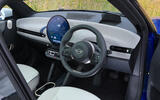 The all-electric MINI Cooper interior