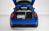 Mini Cooper Electric boot with suitcase Mini Cooper Electric boot with suitcase