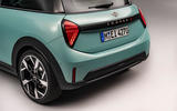 Mini Cooper petrol 2024 rear close Mini Cooper petrol 2024 rear close