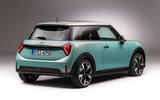 Mini Cooper petrol 2024 rear quarter Mini Cooper petrol 2024 rear quarter