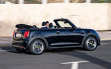 Mini Cooper SE Convertible side Mini Cooper SE Convertible side