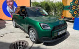mini countryman 2024 green front quarter mini countryman 2024 green front quarter