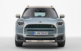 Mini Countryman front light outline split Mini Countryman front light outline split